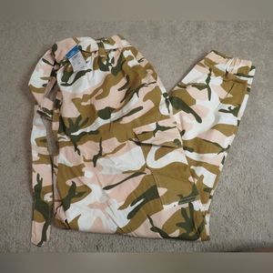 Pink Camo Cargo Pants